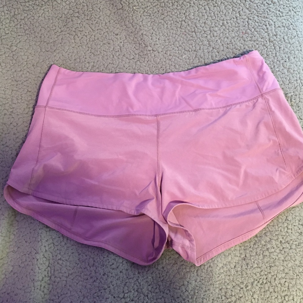 Lavender Lulu Lemon Speed Up shorts!!